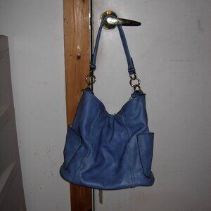 MKF Blue Vegan Leather HOBO Bag